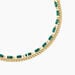 Collier Acier Doré Malachite - Colliers avec pierres Femme | Marc Orian