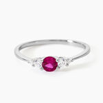 Bague Maiwen Argent Blanc Oxyde De Zirconium - Bijoux fantaisie Femme | Marc Orian