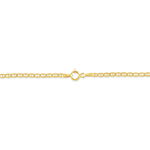 Bracelet Capucin Or Jaune Maille Marine Plate - Bracelets mailles Femme | Marc Orian