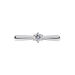 Bague Solitaire Veronika Or Blanc Diamant - Bagues Solitaire Femme | Marc Orian