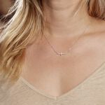 Collier Rayan Argent Blanc Oxyde De Zirconium - Colliers avec pierres Femme | Marc Orian