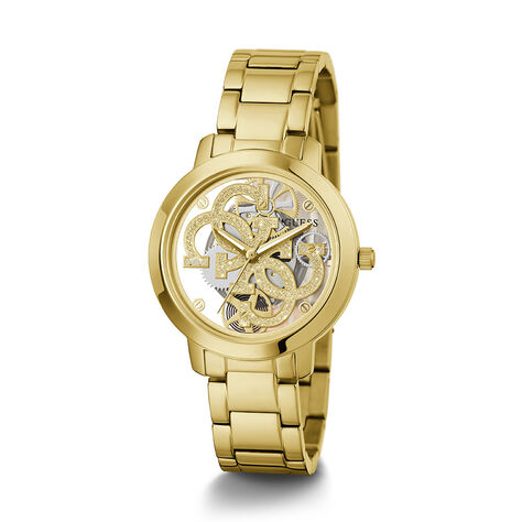 Montre Guess Quattro Clear Doré - Montres Femme | Marc Orian