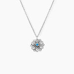 Collier Faven Argent Blanc Oxyde De Zirconium - Colliers avec pierres Femme | Marc Orian