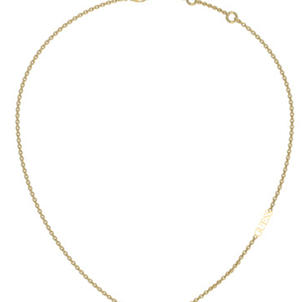 Collier Guess Life In 4G Acier Jaune Oxyde De Zirconium - Colliers avec pierres Femme | Marc Orian