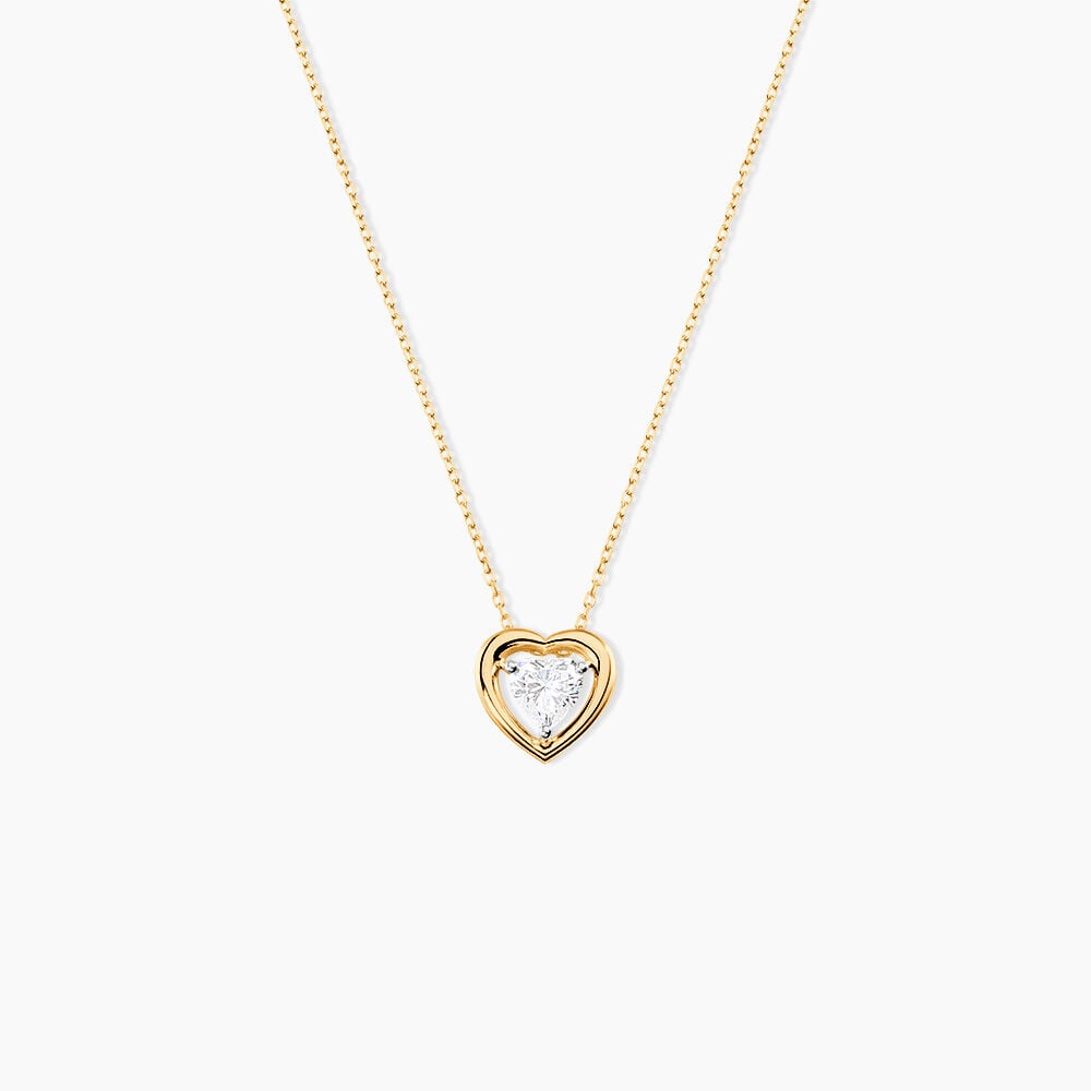 Collier Anastasy Or Jaune Oxyde De Zirconium - Colliers avec pierres Femme | Marc Orian