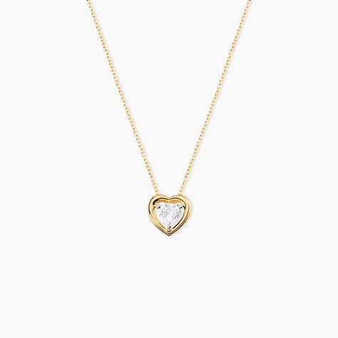 Collier Anastasy Or Jaune Oxyde De Zirconium - Colliers avec pierres Femme | Marc Orian
