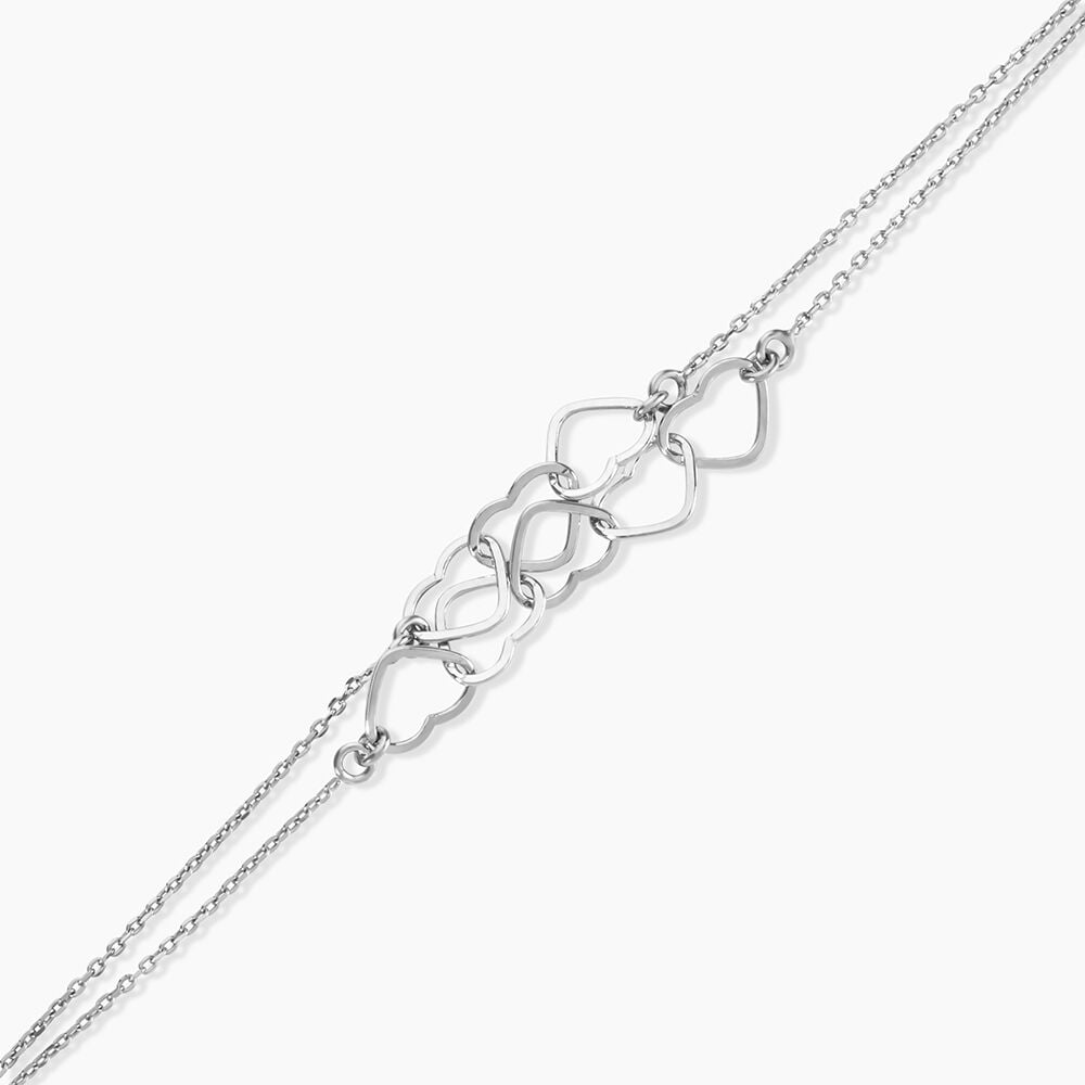 Bracelet Chiara Argent Blanc - Bracelets chaînes Femme | Marc Orian