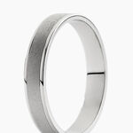 Alliance Padarge Palladium Blanc Ruban - Alliances personnalis&eacute;es Unisex | Marc Orian