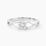 Bague Maryna Argent Blanc Oxyde De Zirconium - Bijoux fantaisie Femme | Marc Orian
