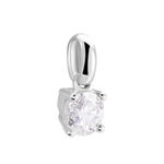 Pendentif Or Blanc Victoria Diamant - Pendentifs Femme | Marc Orian