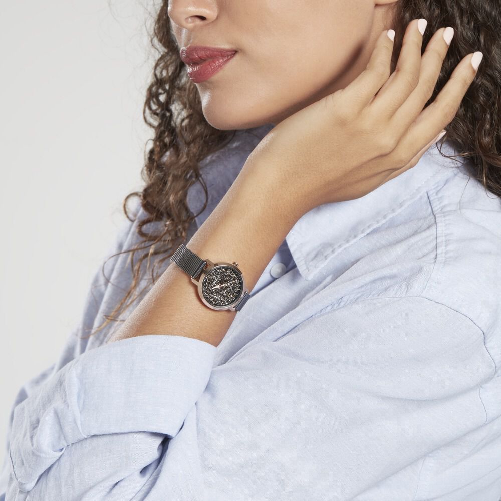 Montre Codhor Annah Cristaux Gris - Montres étanches Femme | Marc Orian