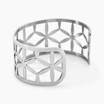 Bracelet Jonc Milda Acier Blanc - Bracelets joncs Femme | Marc Orian