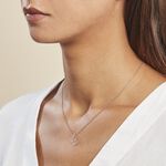 Pendentif Ionia Lettre Or Blanc - Pendentifs Famille | Marc Orian