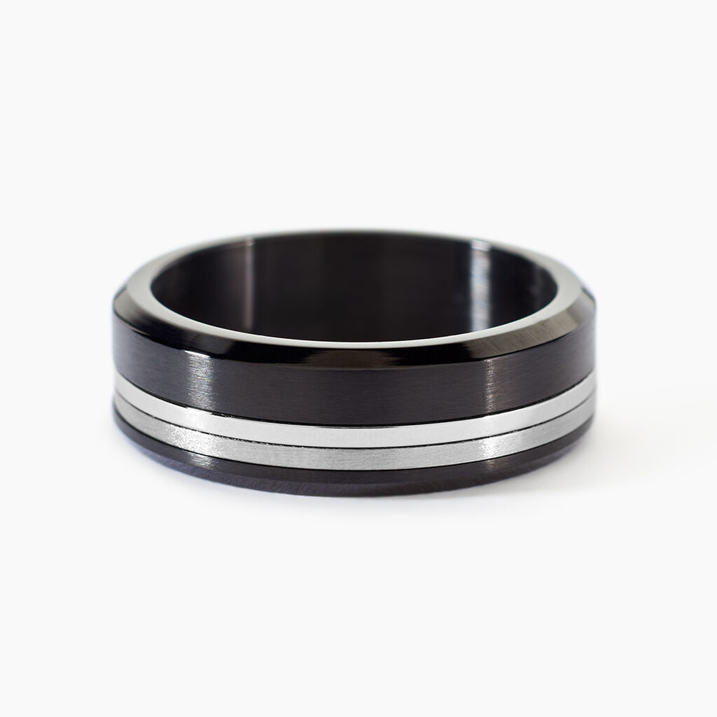 Bague Baldev Acier Bicolore - Bijoux fantaisie Homme | Marc Orian