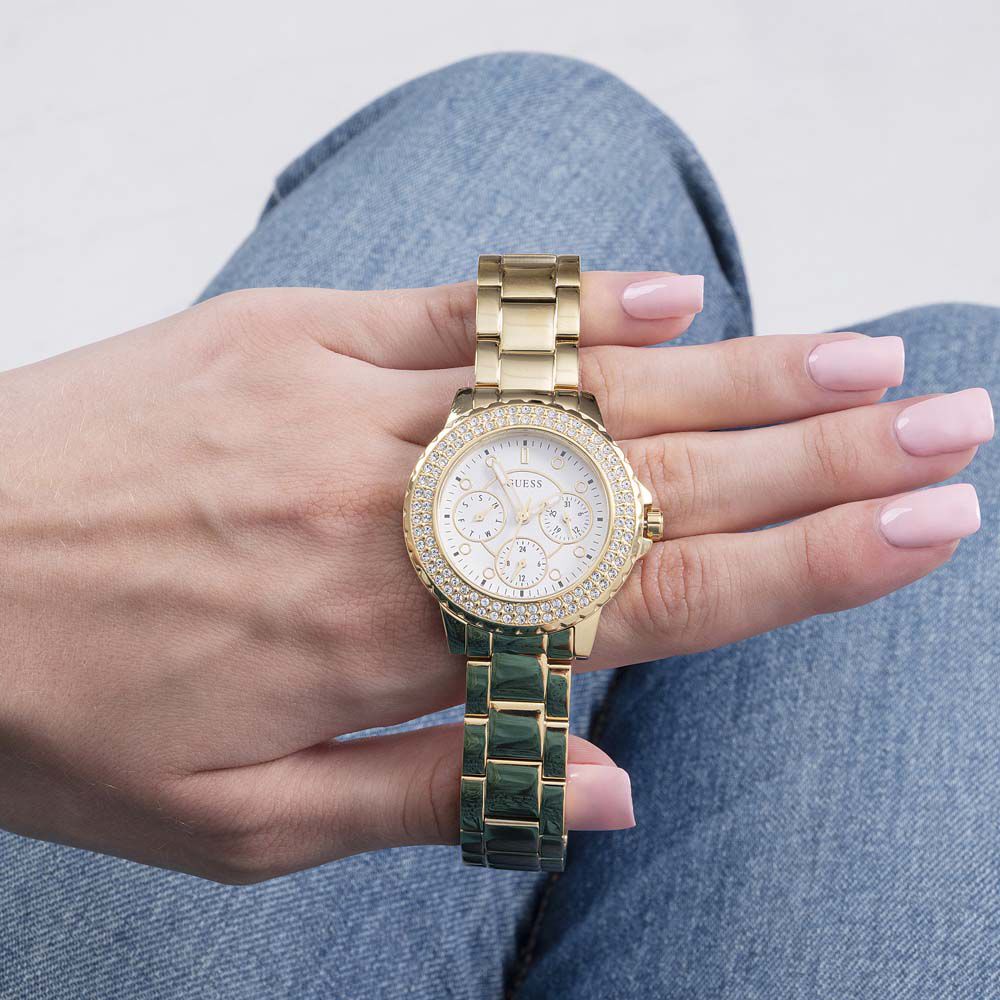 Montre Guess Crown Jewel Blanc HIMFJQW7380 Marc Orian