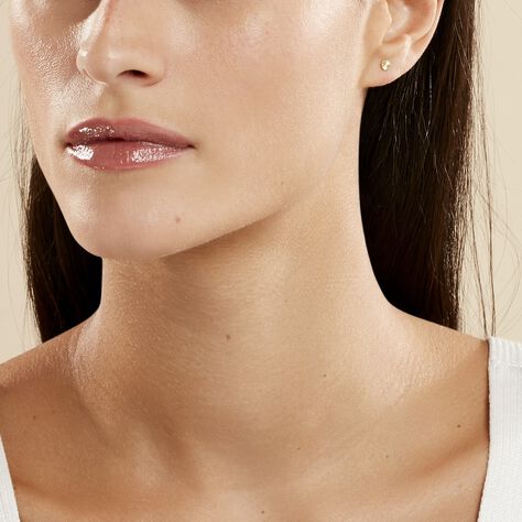 Boucles D'oreilles Puces Berangere Cercle Or Jaune - Clous d'oreilles Femme | Marc Orian