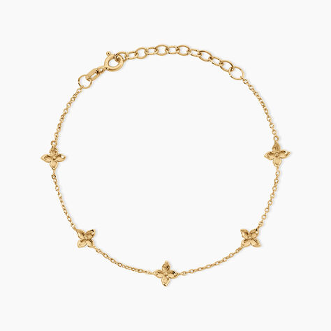 Bracelet Monika Argent Dor&eacute; A L'Or 750/1000 - Bracelets cha&icirc;nes Femme | Marc Orian