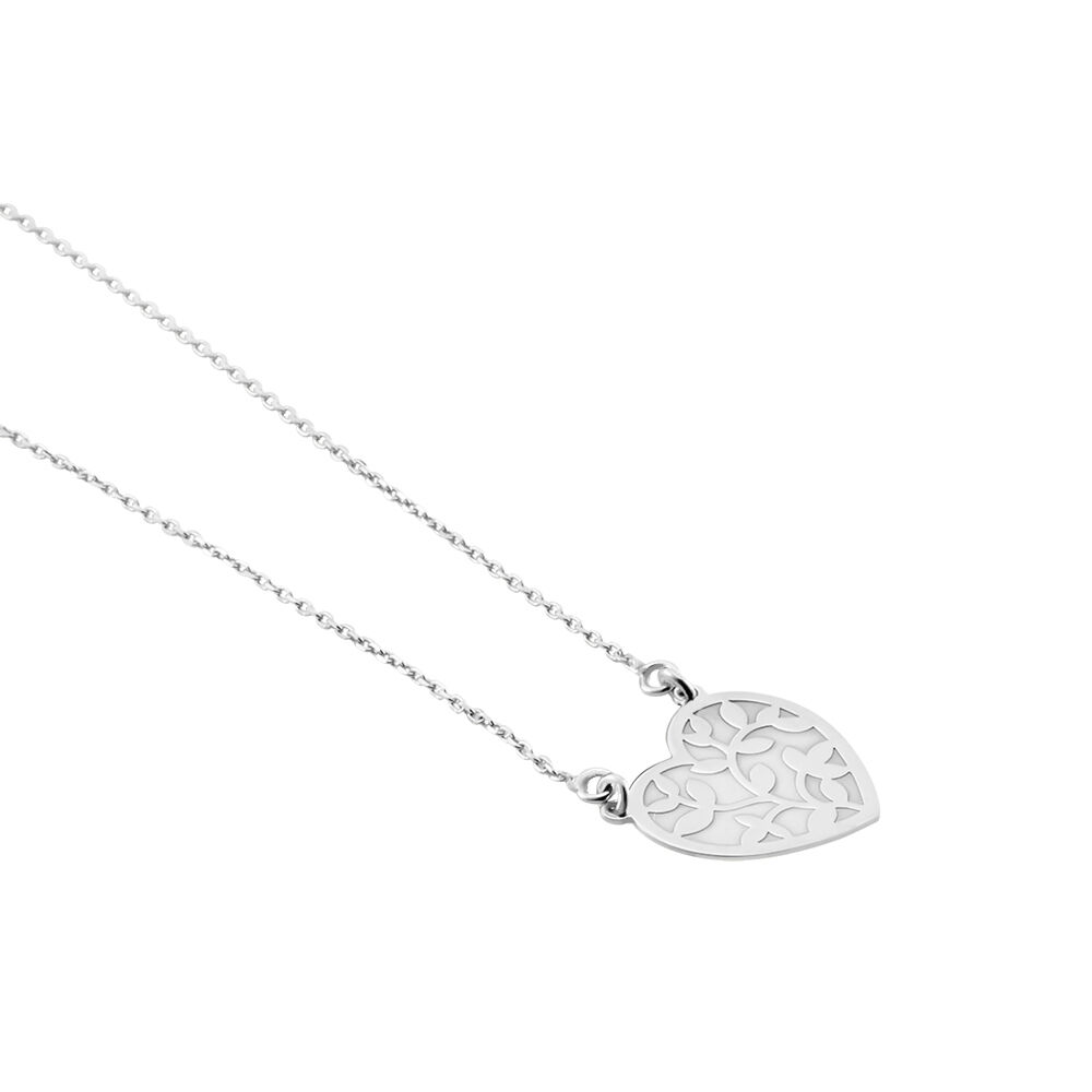 Collier Wandeline Argent Blanc - Colliers Femme | Marc Orian
