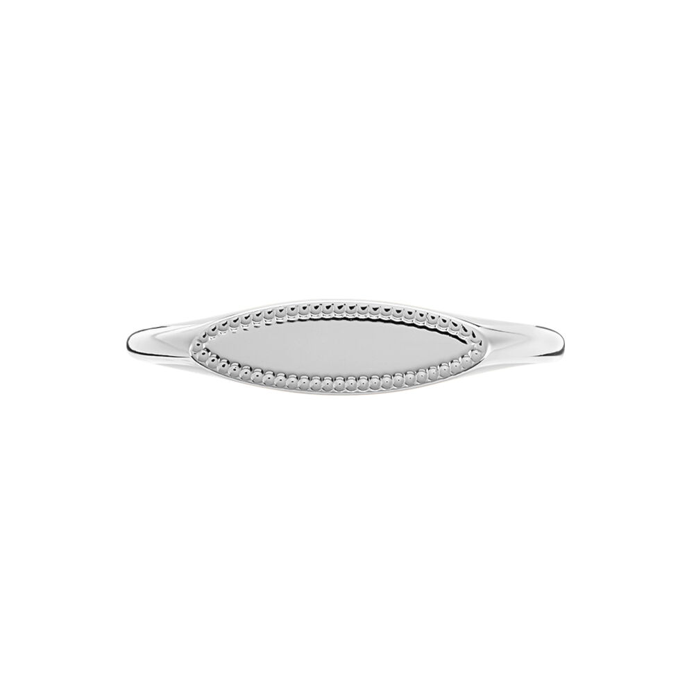 Bague Lilibeth Argent Blanc - Bijoux personnalisés Femme | Marc Orian