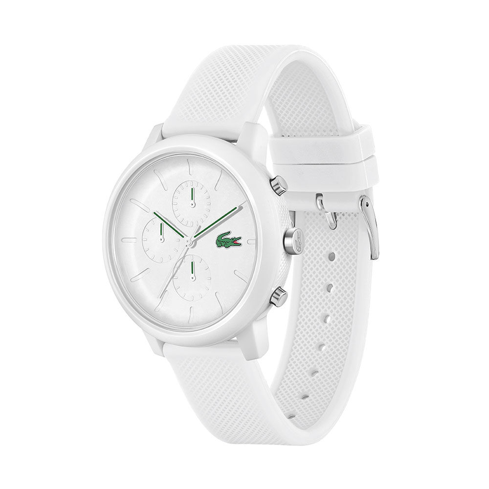 Montre Lacoste .12.12 Chrono Blanc - Montres &eacute;tanches Homme | Marc Orian
