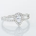 Bague Hildana Or Blanc Oxyde De Zirconium - Bagues Solitaire Femme | Marc Orian