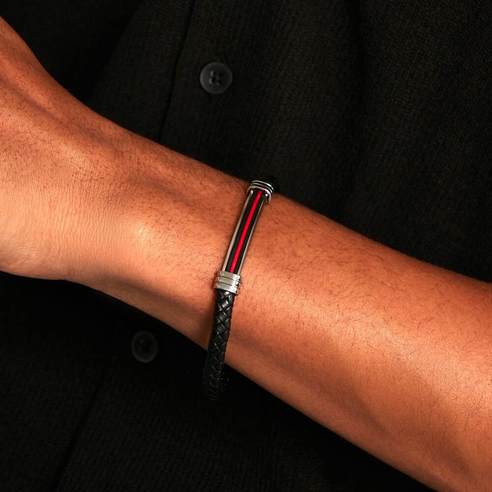 Bracelet Stefan Acier Blanc - Bracelets cha&icirc;nes Homme | Marc Orian