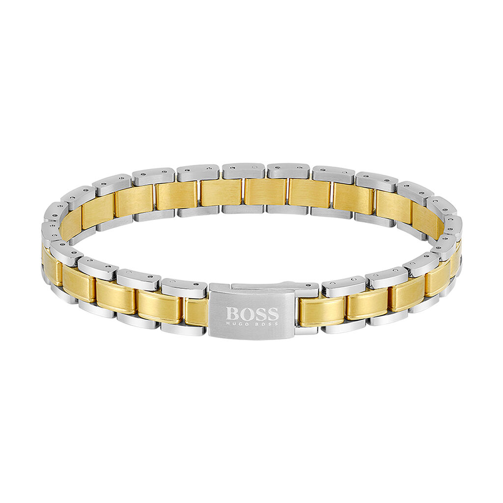Bracelet Boss Links Essentials Acier Bicolore - Bracelets chaînes Homme | Marc Orian