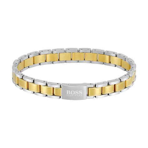 Bracelet Boss Links Essentials Acier Bicolore - Bracelets chaînes Homme | Marc Orian