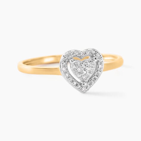 Bague Catrin Or Jaune Diamant - Bagues pierres pr&eacute;cieuses Femme | Marc Orian