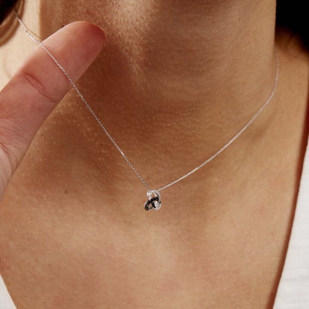 Collier Constellation Or Blanc Diamant - Colliers Femme | Marc Orian