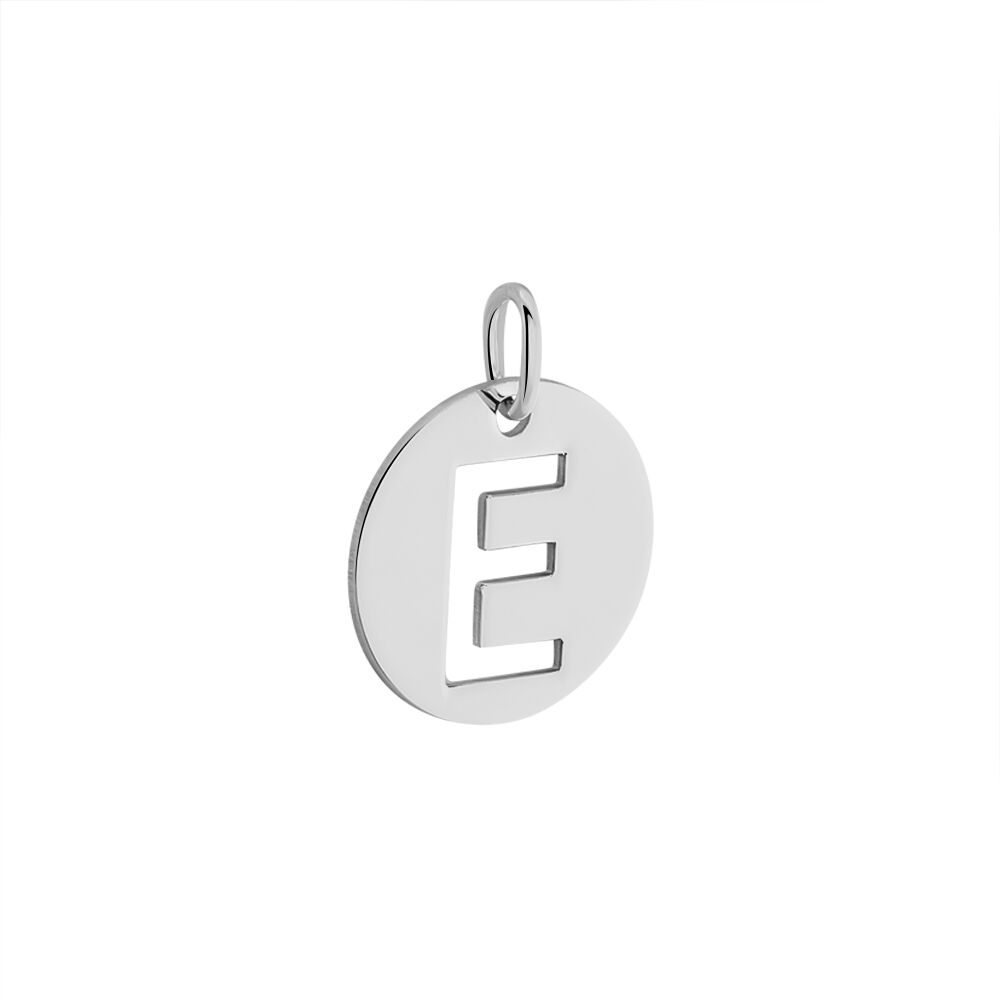 Pendentif Elio E Argent Blanc - Pendentifs Famille | Marc Orian
