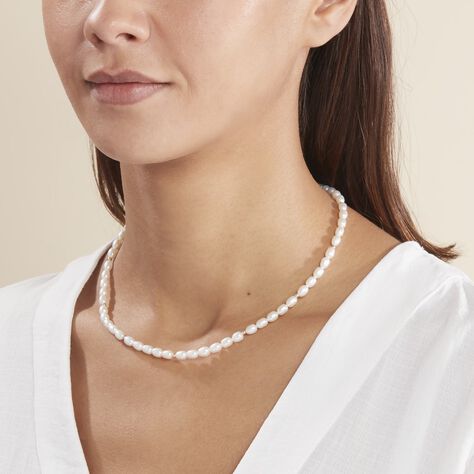 Collier Billes Or Jaune Perle De Culture - Parure de mariage Femme | Marc Orian