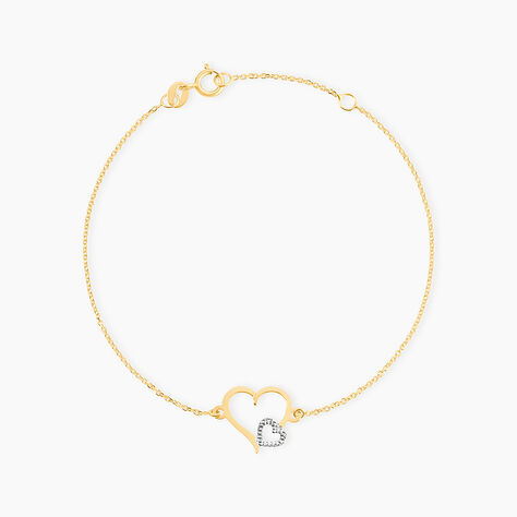 Bracelet Estello Or Bicolore - Bracelets chaînes Femme | Marc Orian