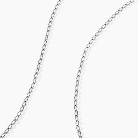 Collier Maille Nuncio Argent Blanc - Chaines Famille | Marc Orian