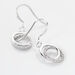 Boucles D'oreilles Pendantes Circus Argent Blanc Oxyde De Zirconium - Pendantes Femme | Marc Orian