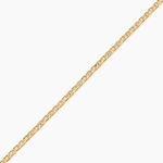 Bracelet Capucin Argent Dor&eacute; A L'Or 750/1000 - Bracelets cha&icirc;nes Femme | Marc Orian