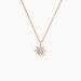 Collier Lorraine Argent Rose Oxyde De Zirconium - Colliers avec pierres Femme | Marc Orian