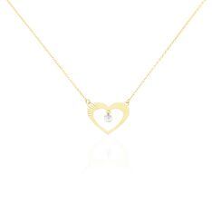 Collier Or Jaune Fyodor Oxyde De Zirconium - Colliers Femme | Marc Orian