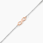 Bracelet Argent Bicolore Werner - Bracelets fantaisie Femme | Marc Orian