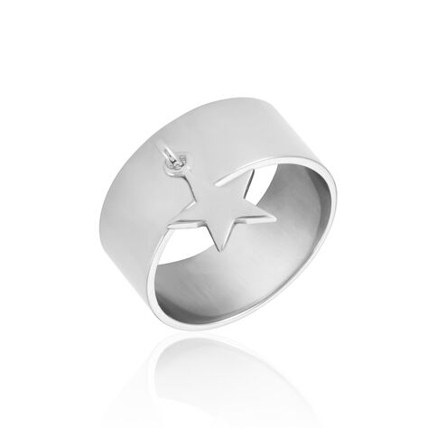 Bague Vaihere Argent Blanc - Bagues grosses Femme | Marc Orian