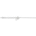 Collier Argent Blanc Pierre De Synthese - Colliers avec pierres Femme | Marc Orian