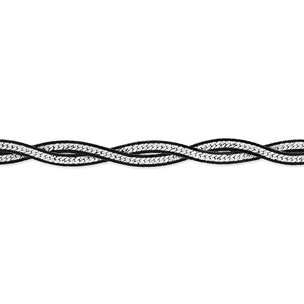 Bracelet Anaiz Argent Blanc - Bracelets mailles Femme | Marc Orian