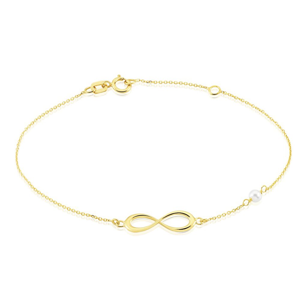 Bracelet Illenia Or Jaune Perle De Culture - Bracelets chaînes Femme | Marc Orian