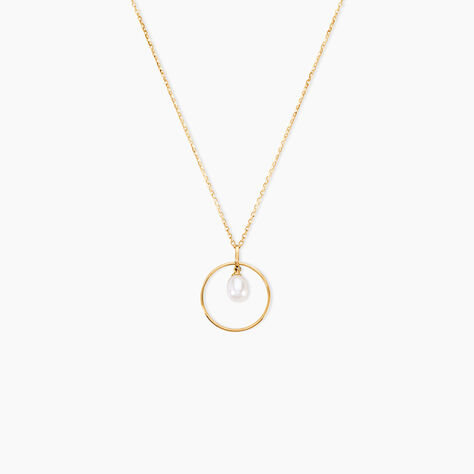 Collier Salvine Or Jaune Perle De Culture - Colliers avec pierres Femme | Marc Orian