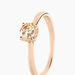 Bague Elyana Argent Rose Oxyde De Zirconium - Solitaires Femme | Marc Orian