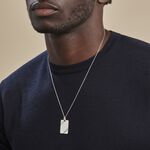 Pendentif Ceren Argent Blanc - Bijoux personnalis&eacute;s Famille | Marc Orian