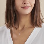 Collier Astra Argent Blanc Oxyde De Zirconium - Colliers avec pierres Femme | Marc Orian