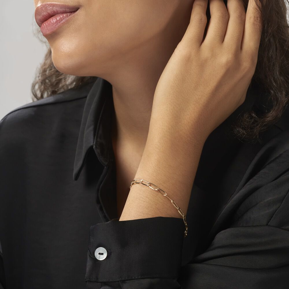Bracelet Mayson Or Jaune Maille Cheval - Bracelets mailles Femme | Marc Orian