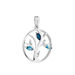 Pendentif Godolieba Or Blanc Topaze - Pendentifs Femme | Marc Orian