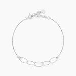 Bracelet Bulle Argent Blanc - Bracelets fantaisie Femme | Marc Orian